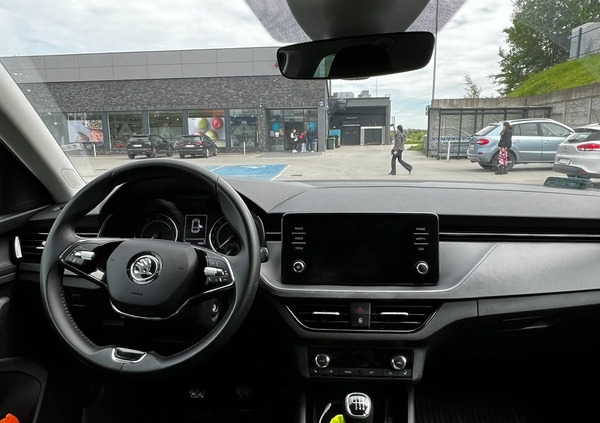 Skoda Scala cena 85000 przebieg: 37513, rok produkcji 2021 z Gdańsk małe 16